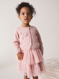 Pink Party Occasion Skirt Set (3mths-10yrs)