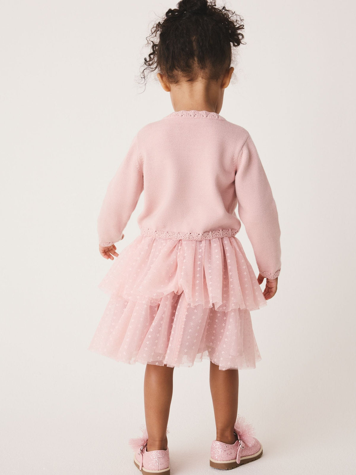 Pink Party Occasion Skirt Set (3mths-10yrs)
