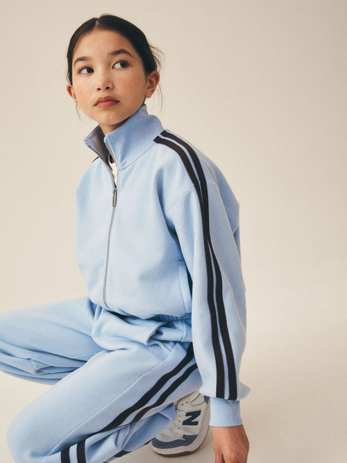 Blue Zip Up Sweatshirt (3-16yrs)