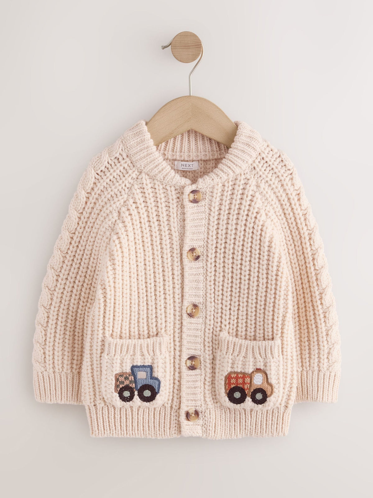 Ecru Character Cardigan (3mths-7yrs)