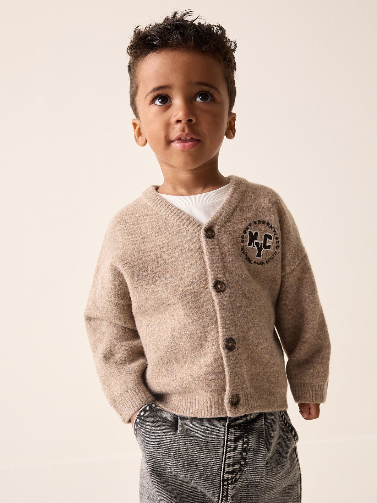 Brown Character Cardigan (3mths-7yrs)