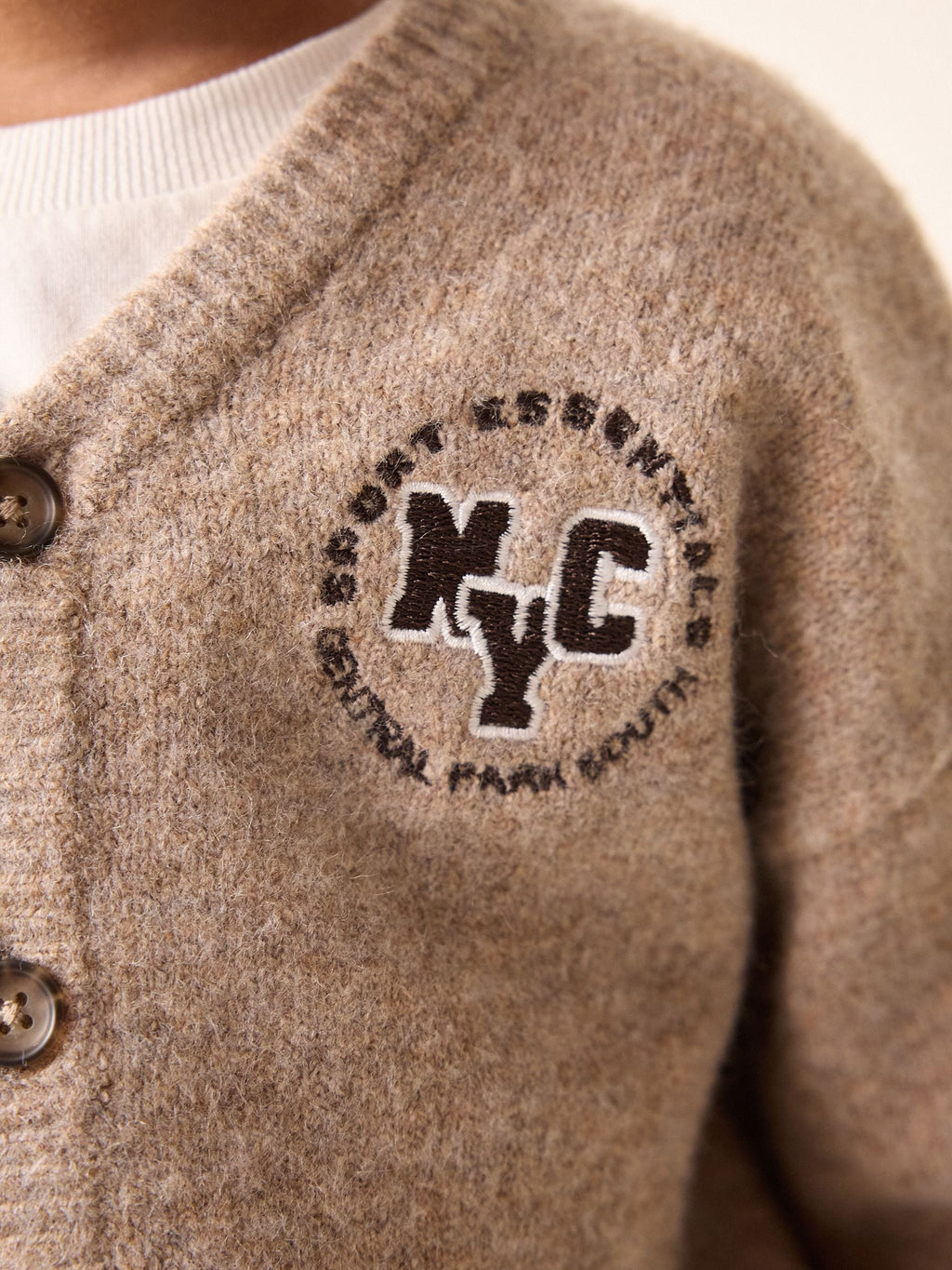 Brown Character Cardigan (3mths-7yrs)