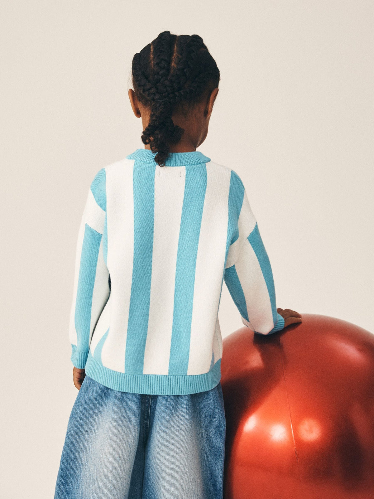 Blue Christmas Crew Neck Jumper (3mths-10yrs)