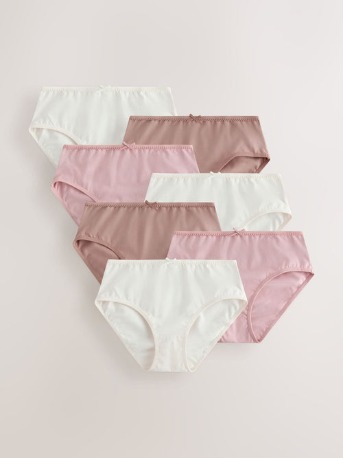 Mocha Brown Briefs 7 Pack (1.5-16yrs)