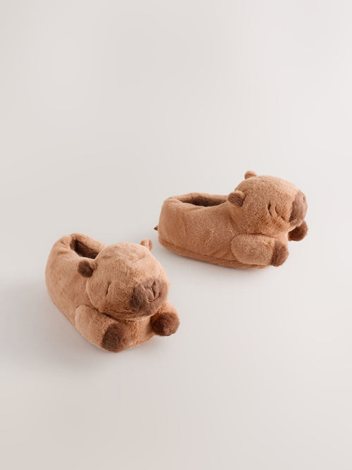 Brown Capybara 3D Slippers