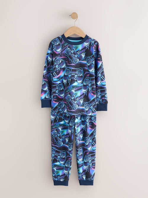 Multi Gamer Single Jogger Pyjamas (3-16yrs)