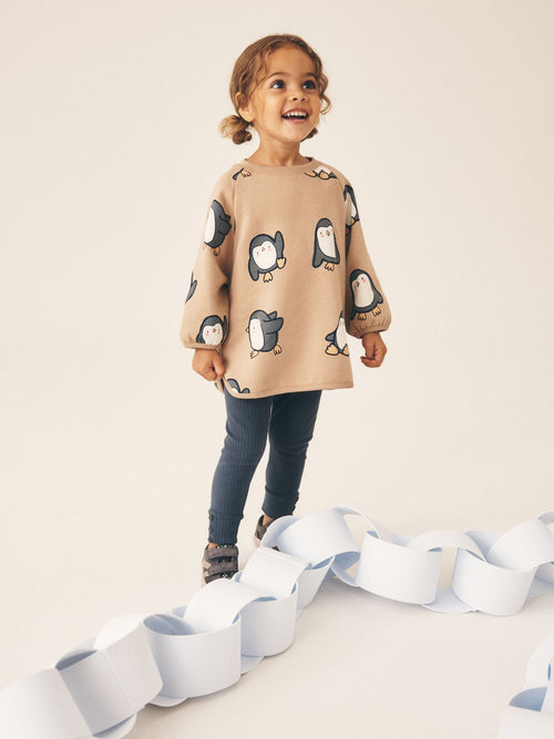 Neutral Sweatshirt and Leggings Set (3mths-7yrs)