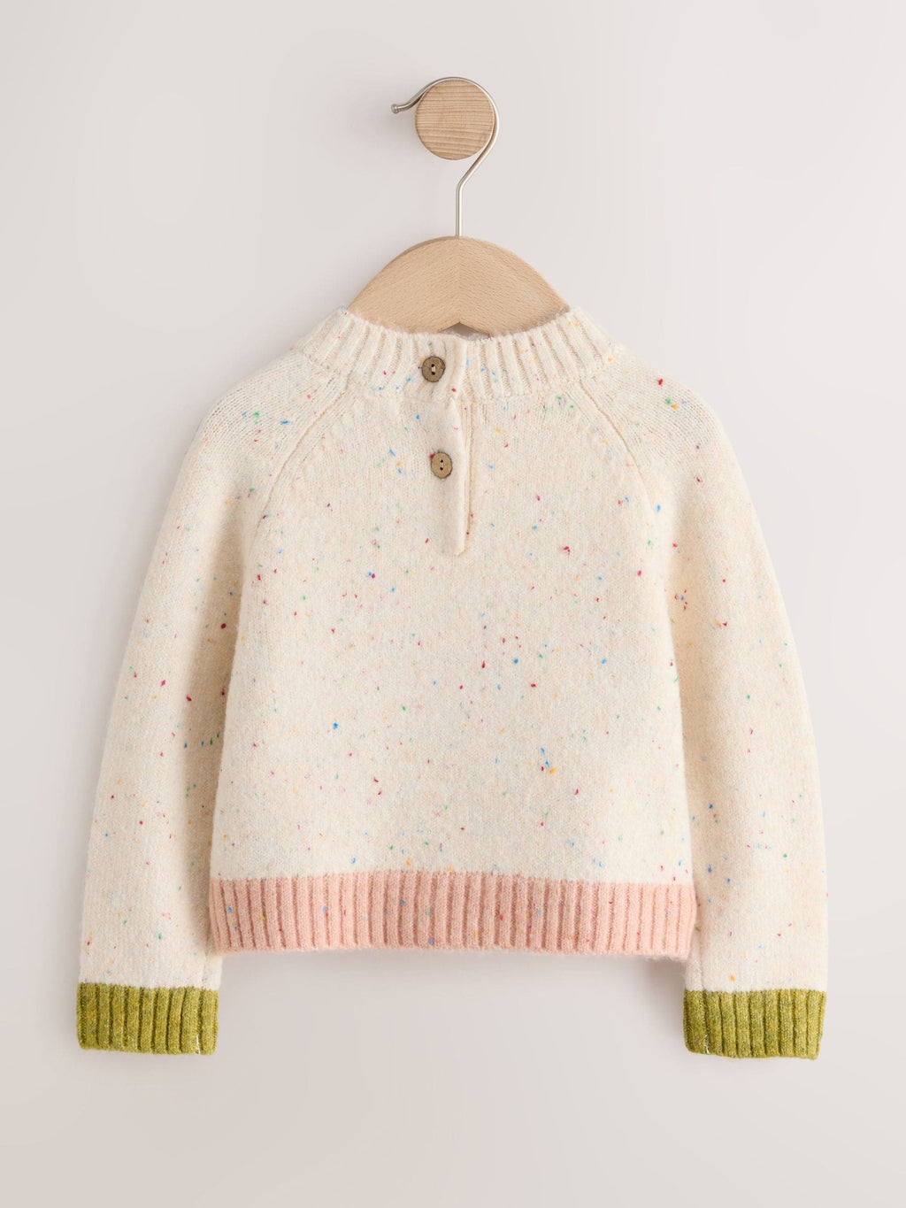 Ecru Home Sweet Home Christmas Jumper (3mths-7yrs)