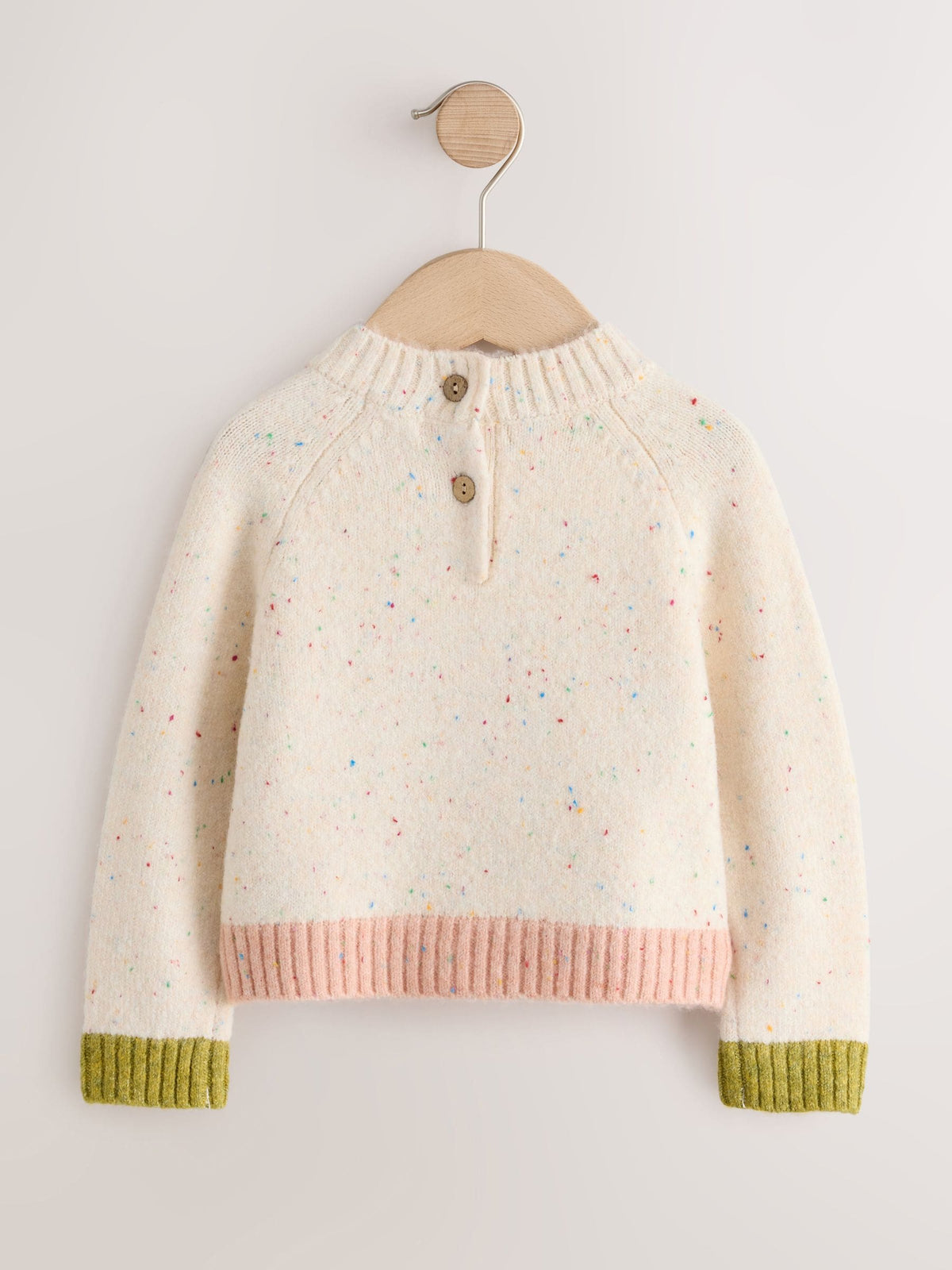 Ecru Home Sweet Home Christmas Jumper (3mths-7yrs)