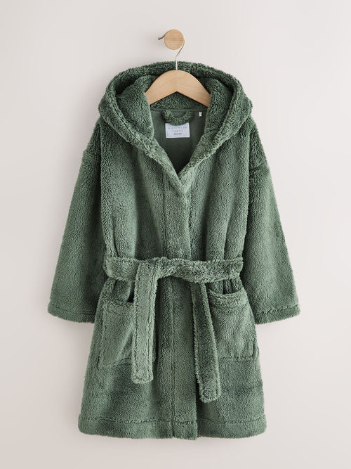Sage Green Fleece Robe (1.5-16yrs)