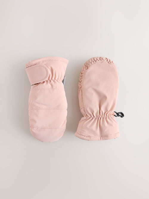 Pink Ski Mitts Gloves (3mths-6yrs)