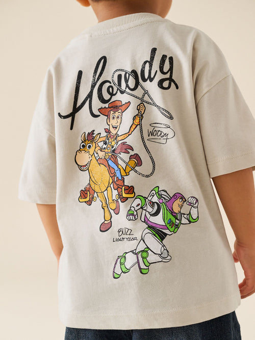 Ecru Toy Story Short Sleeve T-Shirt (3mths-8yrs)