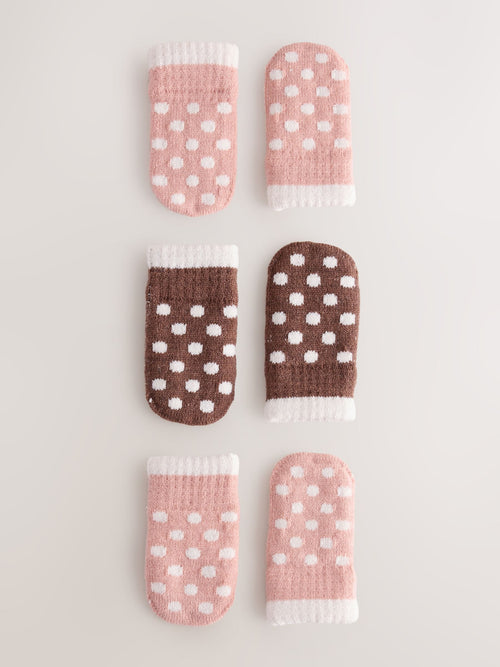 Pink Spots Magic Mitts Gloves 3 Pack (3mths-6yrs)