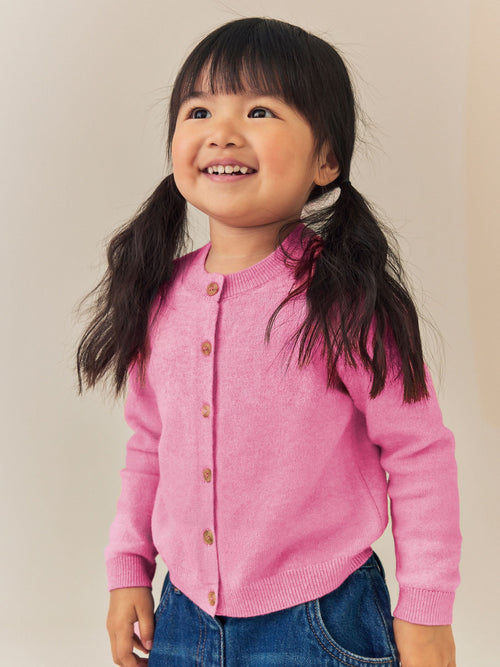 Pink Knit Cardigan (3mths-7yrs)