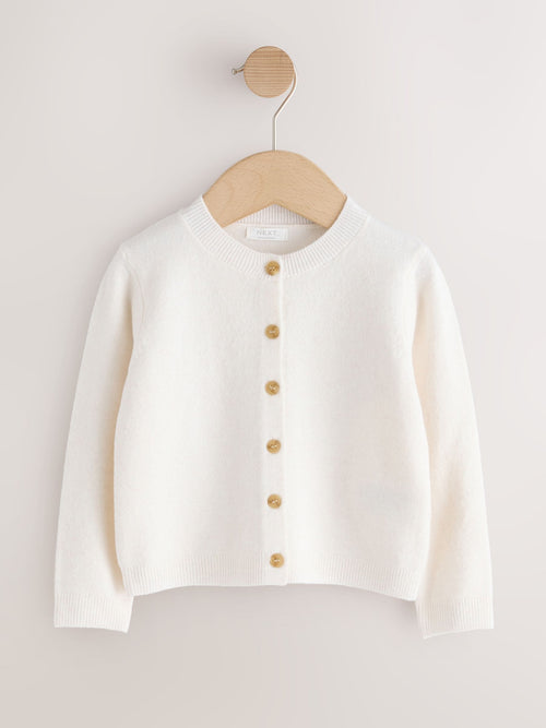 Ecru Knit Cardigan (3mths-7yrs)