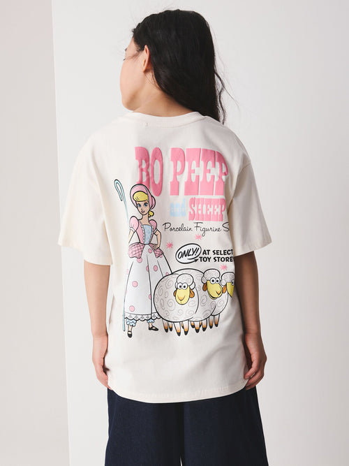 Ecru Bo Peep Oversized Toy Story Graphic T-Shirt (3-16yrs)
