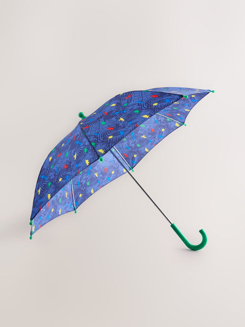 Blue Dinosaur All-Over Print Umbrella