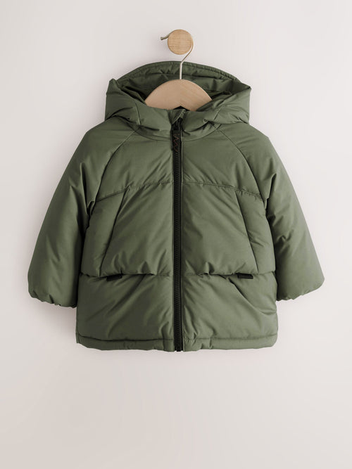 Khaki Green Padded Coat (6mths-7yrs)